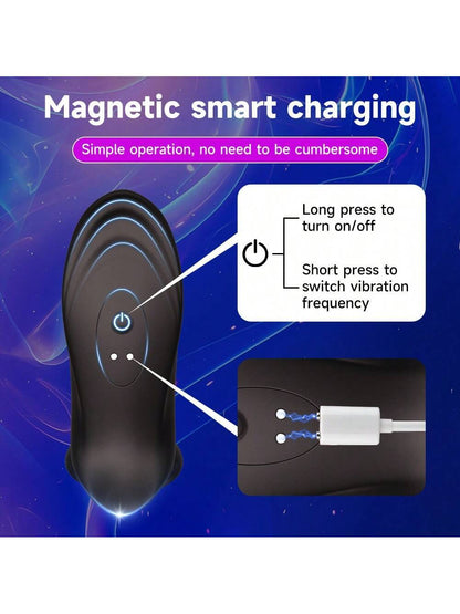 Powerful 10 Vibrations Penis Ring Vibrator APP Control - image 2