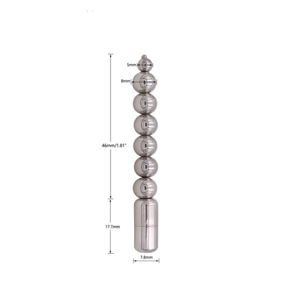 Dominator Urethral Sounds: Bullets - 8mm - image 1