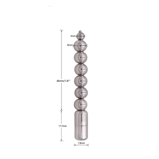 Dominator Urethral Sounds: Bullets - 8mm - image 1