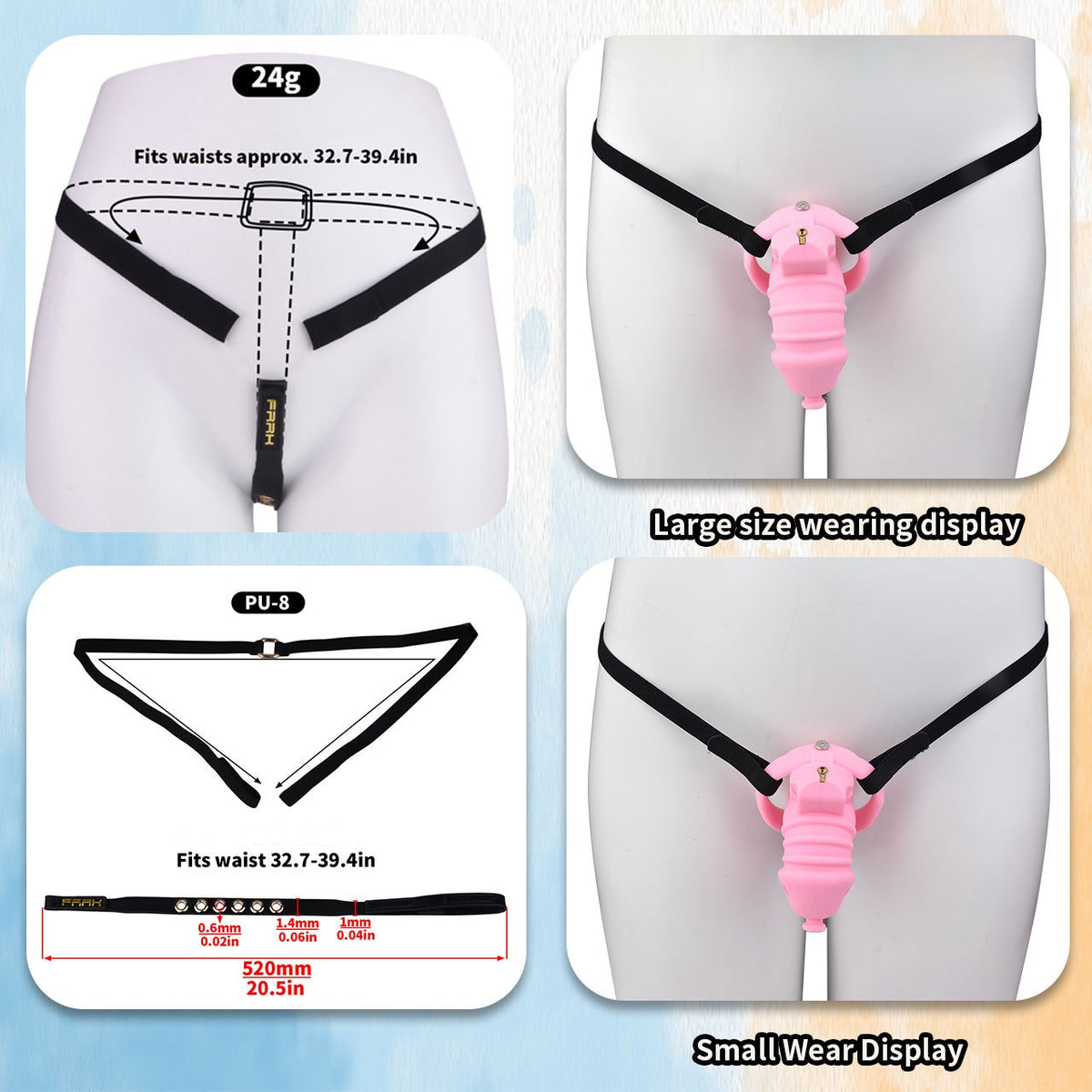 Soft Silicone Chastity Cage - image 19