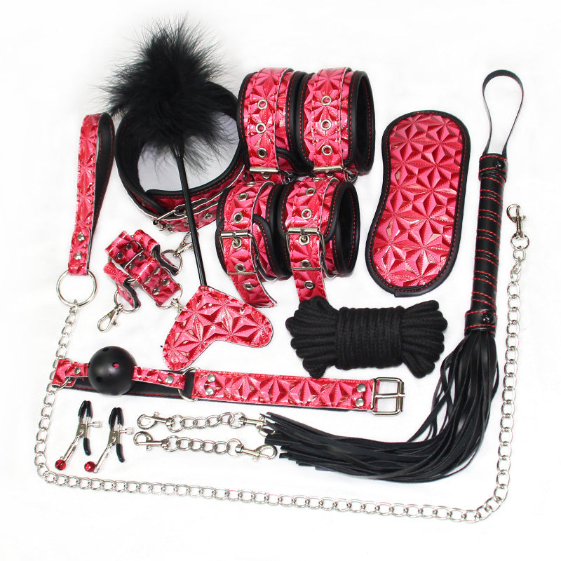 BDSM Master Kit – Full Restraint & Roleplay Set - Pink - image 2