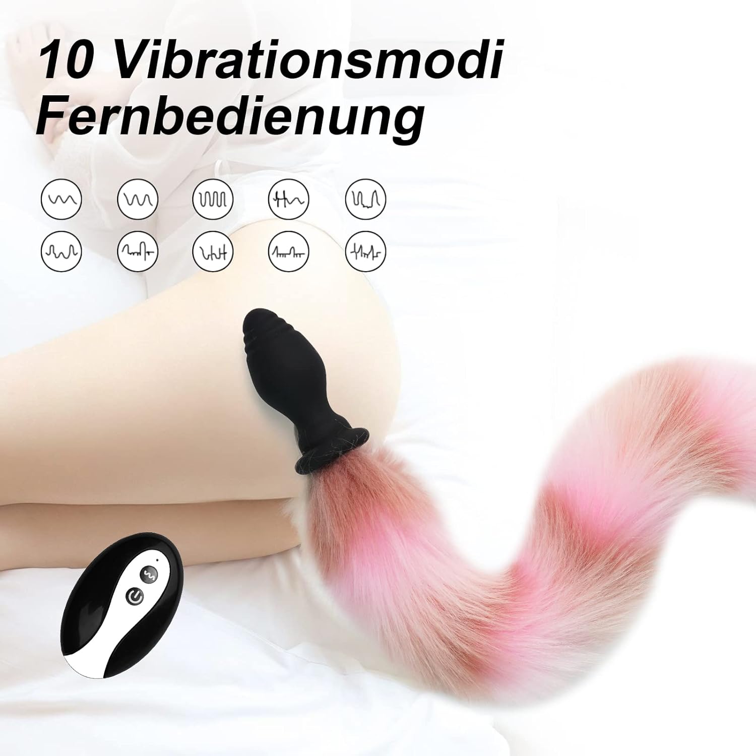 Multicolor Fox Tail Light Up Butt Plug - image 21