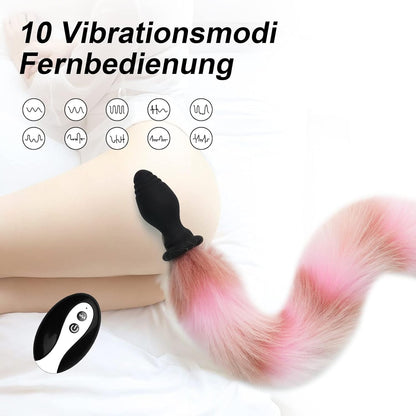 Multicolor Fox Tail Light Up Butt Plug - image 21