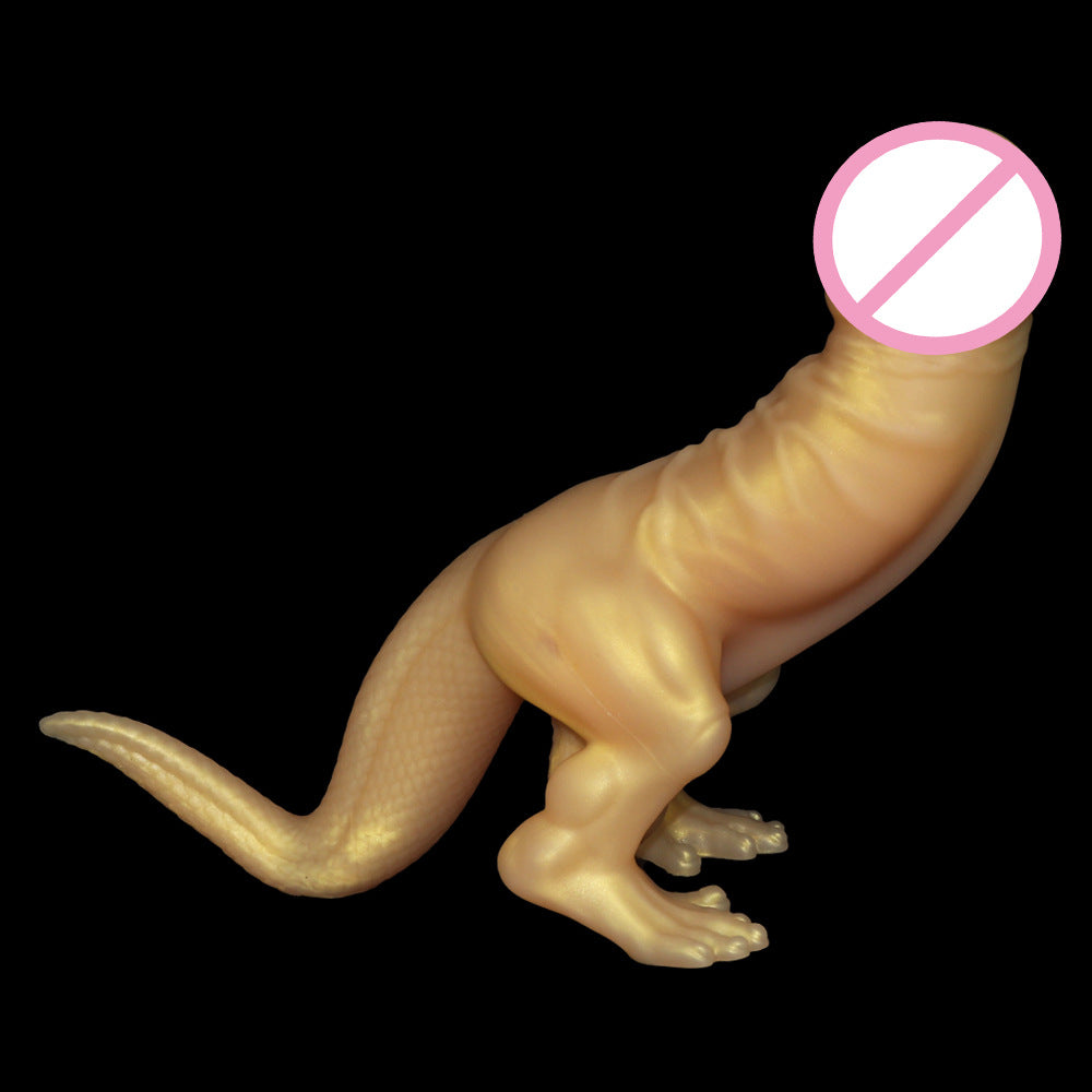 Penisaurus Mosnter Dildo Luminous Dildo  - Luminous Gold - image 10