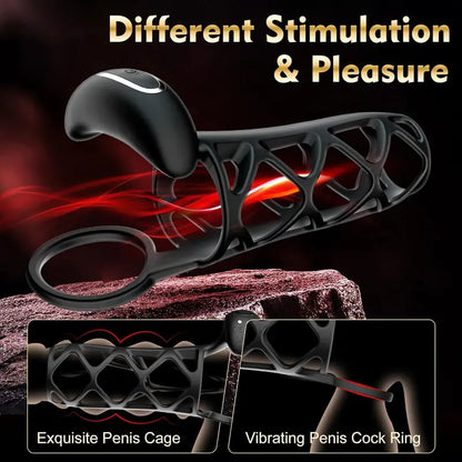 Vibrating Sleeve for Penis with Remote - image 5