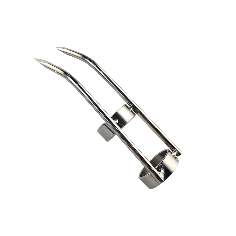 3.9'' Metal Skeleton Finger Sleeves - image 6