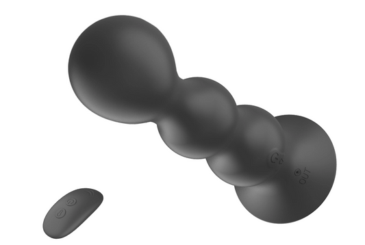 Wireless Inflatable Silicone Vibrating Butt Plug - image 0
