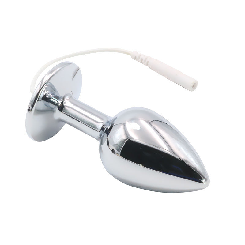 Electric Shock Anal Plug Chastity Lock Set - image 1