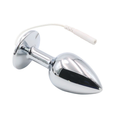 Electric Shock Anal Plug Chastity Lock Set - image 1