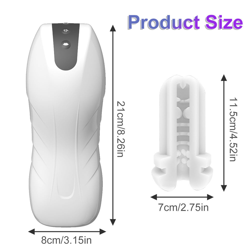 Sucking Blowjob Machine / Vibration Masturbation Cup for Male - image 10