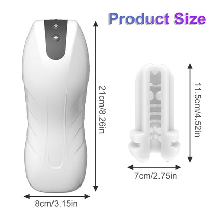 Sucking Blowjob Machine / Vibration Masturbation Cup for Male - image 10