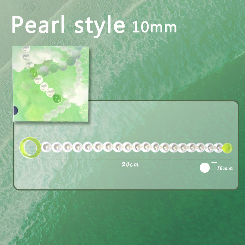 Pearl & Jade Beads Urethral Sound - 10mm - Pearls - image 5