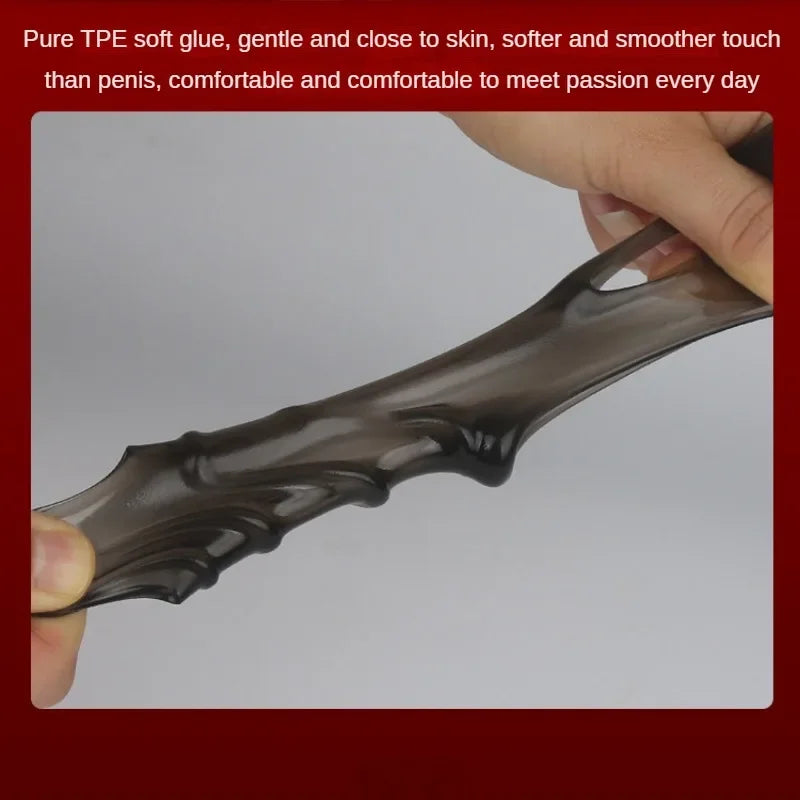 Delayed Ejaculation Cock Enlargement Ring Penis Sleeve - image 1