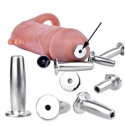 Short Stainless Steel Urethral Sounding Rods - image 0
