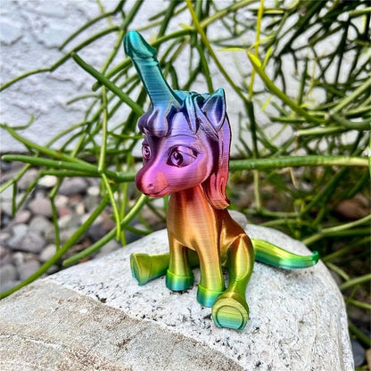 Funny Animal Dick Statues - Cock Ornaments for Adults - Unicorn - image 16