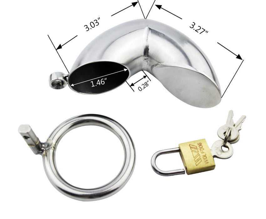 Bdsm Chastity No Escape Cock Cage - image 2