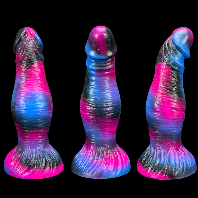 8.07" Ultra-Soft Monster Silicone Dildo with Suction Cup Base - image 7