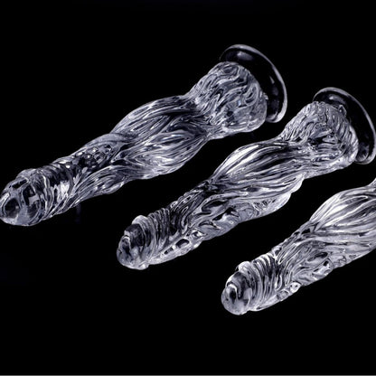Realistic Suction Cup Dildo – Body-Safe TPE, Textured & Flexible for G-Spot & Anal Play - image 4