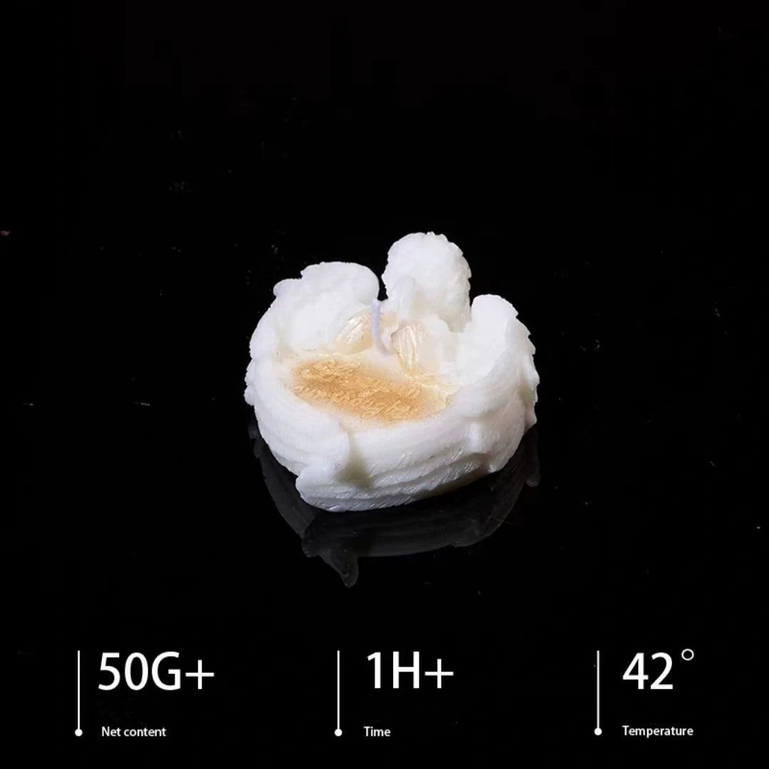 Angel Heart  Low-Temperature Sensual Candle - White - image 4