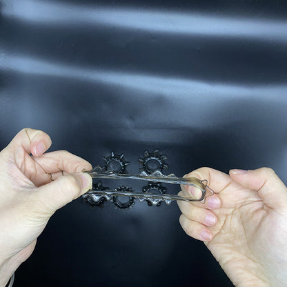 Spiked Cock Rings: 6 Rings Set - image 1