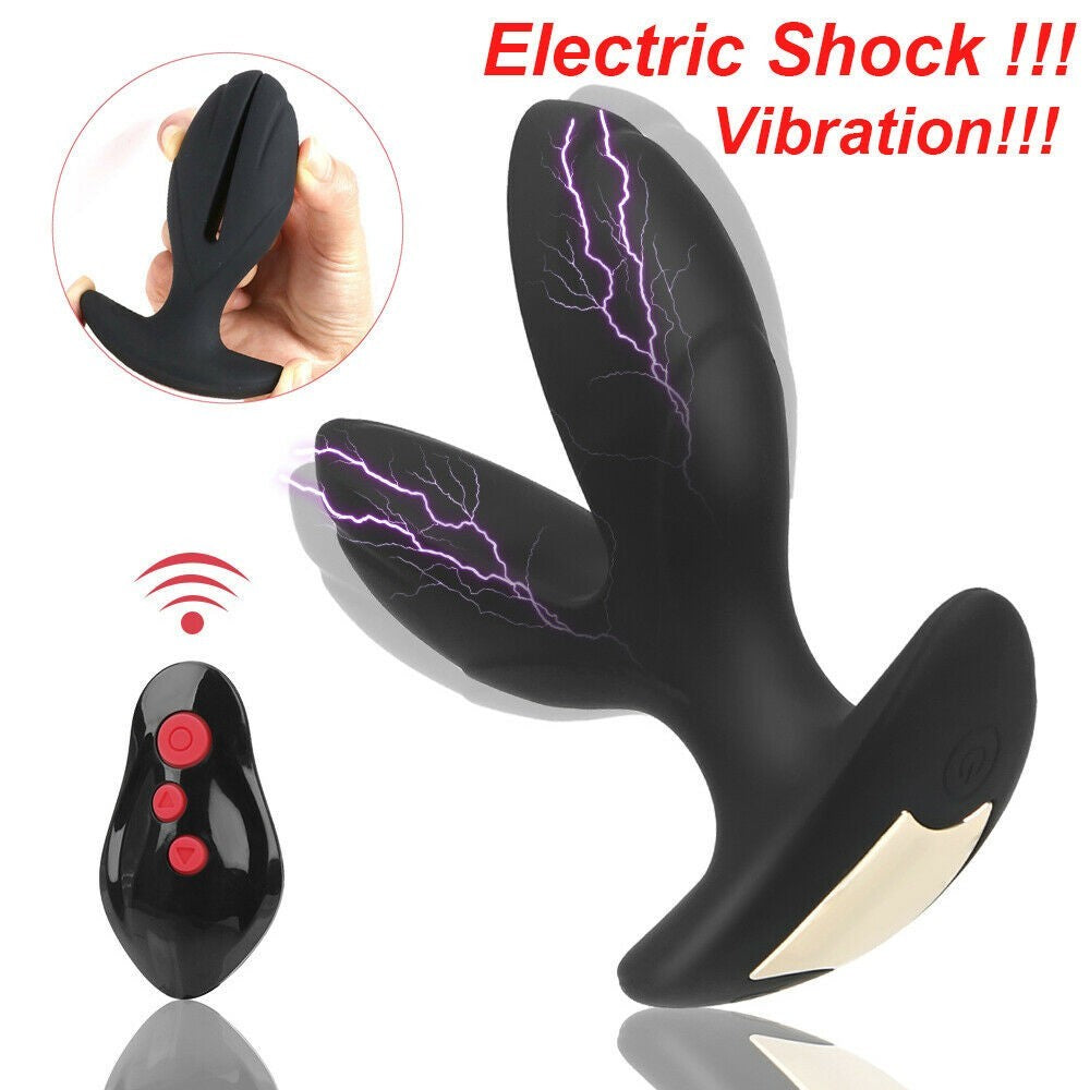 Waterproof Silicone Remote-Control Vibrating Anal Plug - image 5