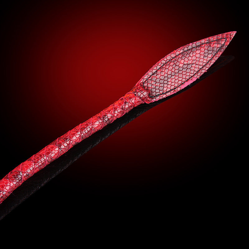 Snakeskin Riding Crop - image 4