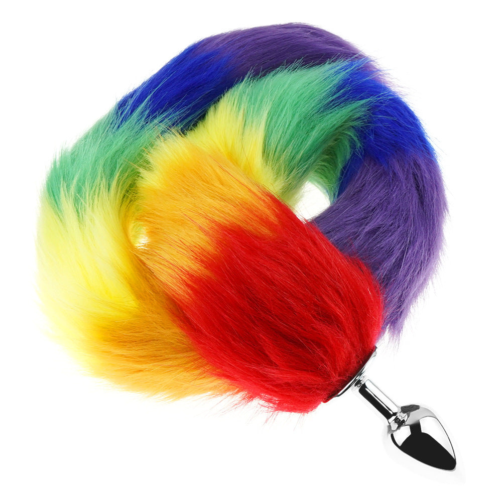 26.38'' Slim Fox Tail Butt Plug – 1.10'' - image 2