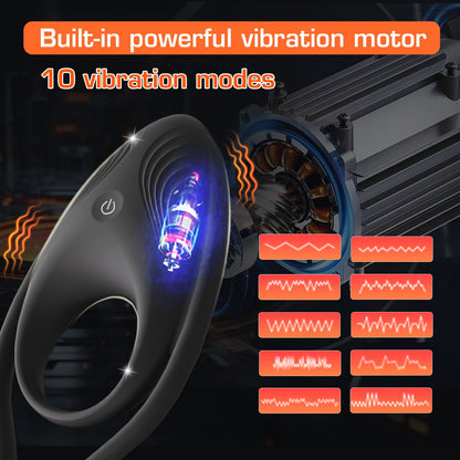 LockJoy 10-Mode Adjustable Vibrating Ring - image 4