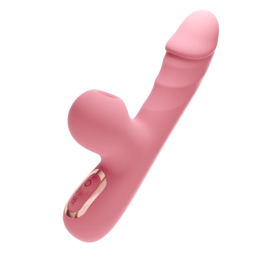 Mini Rabbit Vibrator – 5.4 in - Pink - image 6