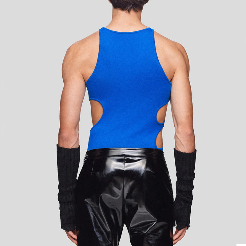 Men's Sexy and Fun Lingerie Vest T-Shirt Clubwear - image 3