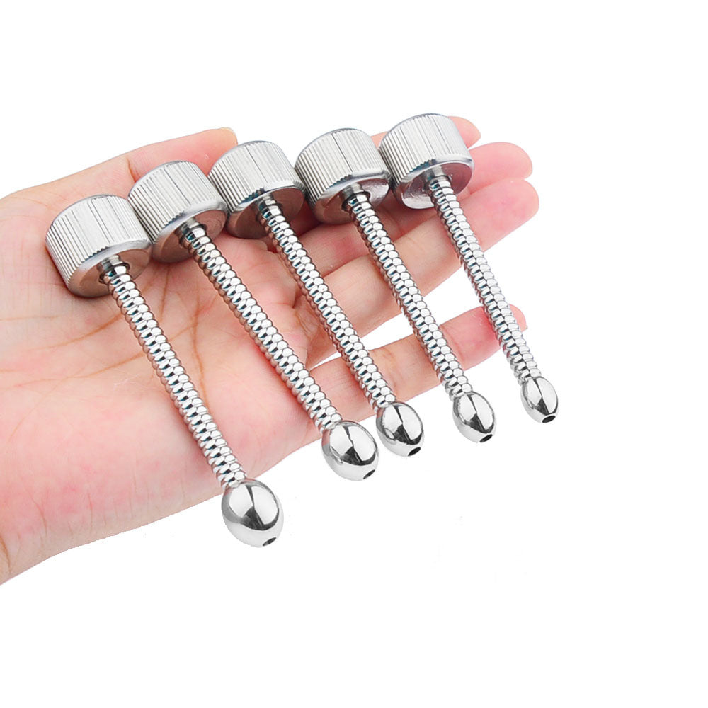 Dumbbell Shape Urethral Sound Hollow Penis Plug - image 2
