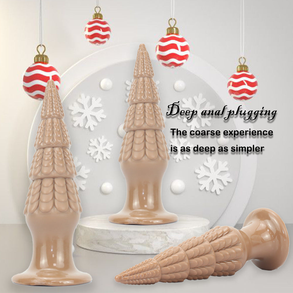 Christmas Tree Spiral Cone Suction Cup Anal Plug - image 6