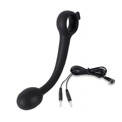 Electric Shock Prostate Massager With Hollow Ring - image 5