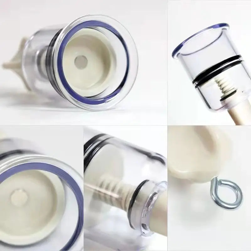 Penis Enhancement Enlarger Tension Device Vacuum Cups Cock Stretcher  - image 1