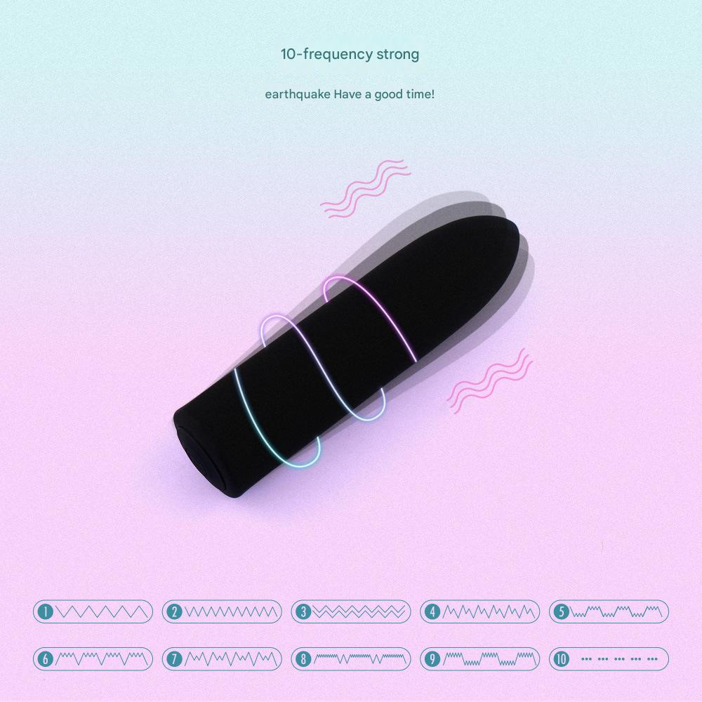 Bullet Vibrator Nipple Clitorals Stimulator 10 Vibration Modes - image 3