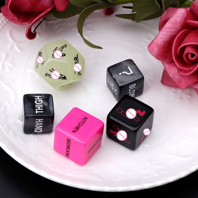 Sex Dice for erotic games and foreplay (5 Dices) - image 1