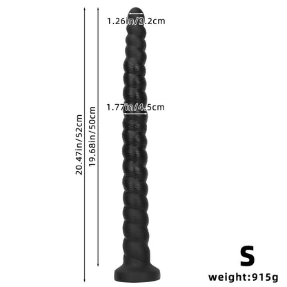 Titan Extra Big & Long Anal Butt Plug - 52cm length - image 3