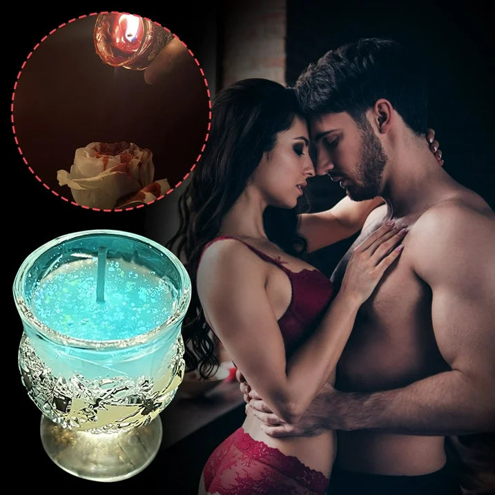 Low Temperature Candles Wine Cup Shaped In The Dark Scented - image 0