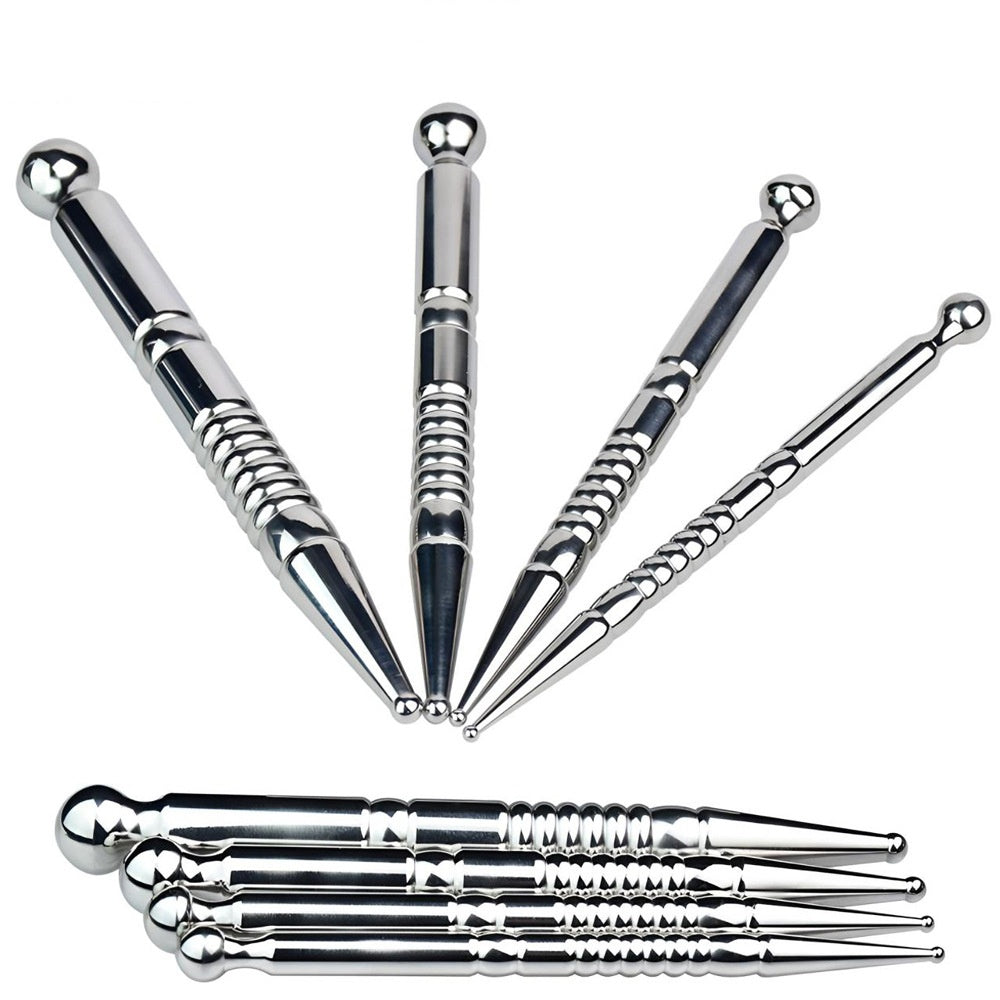 Smooth Double Head Multifunctional Urethral Sounding Rod - image 0