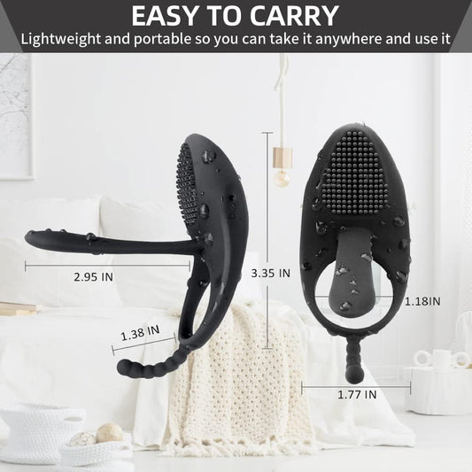 Prostatepulse Duo - Vibrating Massager With Cock Ring - image 0