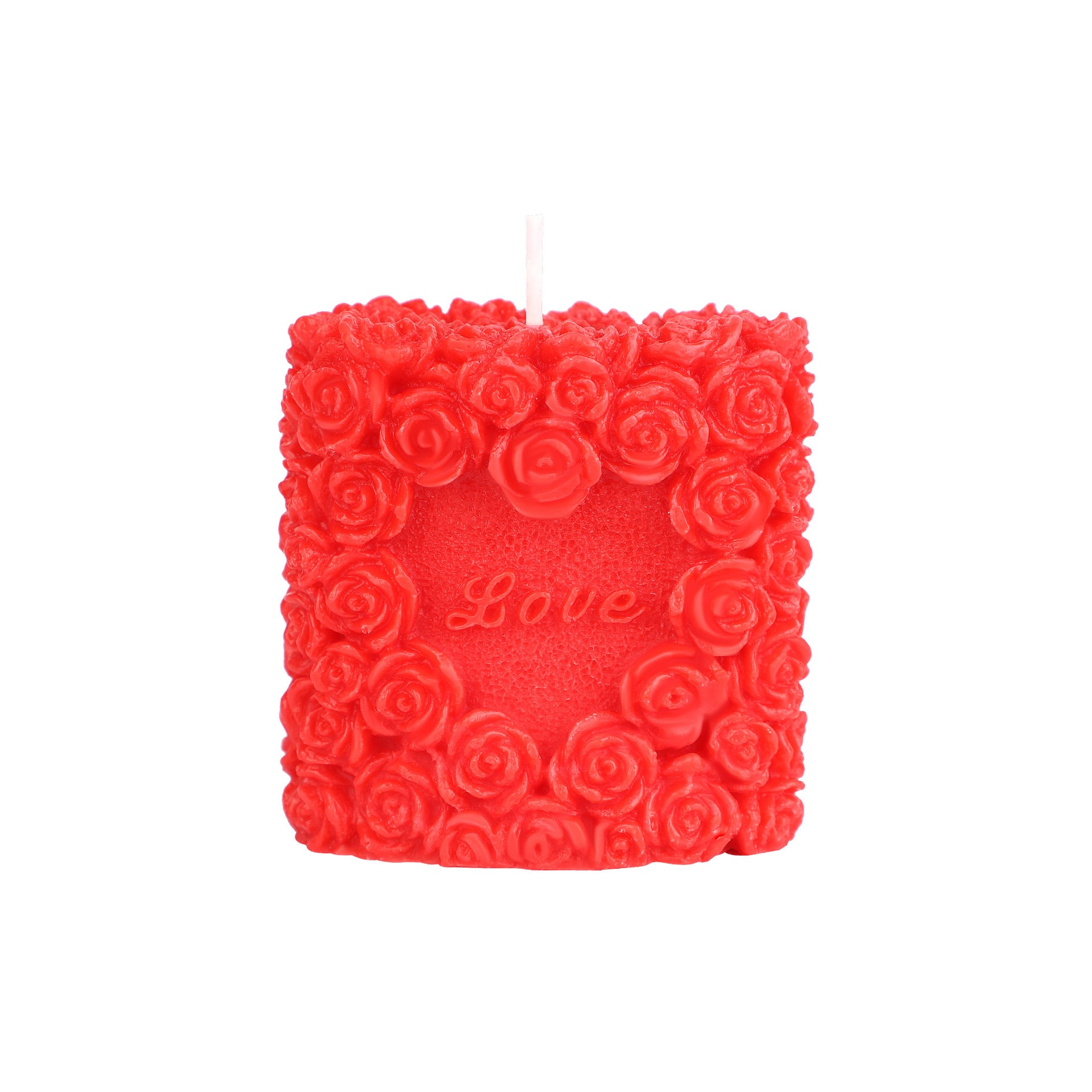 Low Temperature Candles SM Wax Dripping - Red Flower Candle - image 20