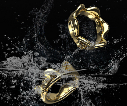 24k Adjustable Glan Ring Penis Ring - image 4