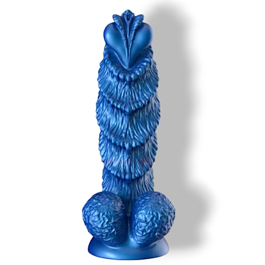 Celestial Beast Anal Plug - Blue - M - image 5
