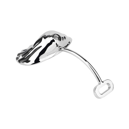 Sexy Shell Chastity Belt with Anal Plug and Urethral Catheter - image 1