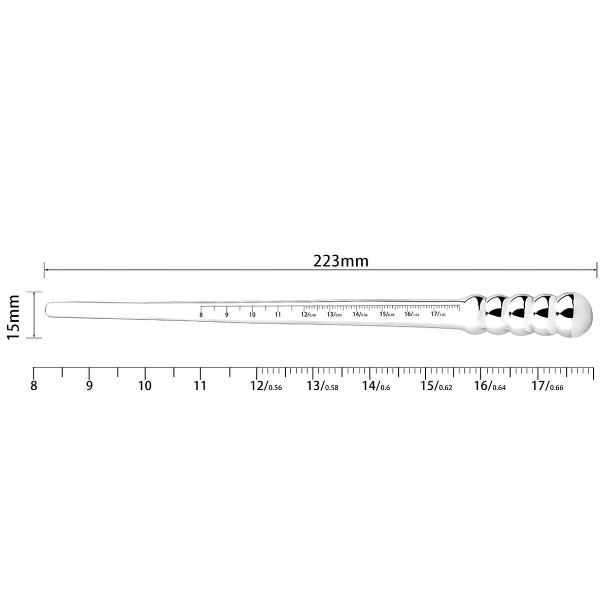 Precision Urethral Soudning Rod with Scale - M - image 12