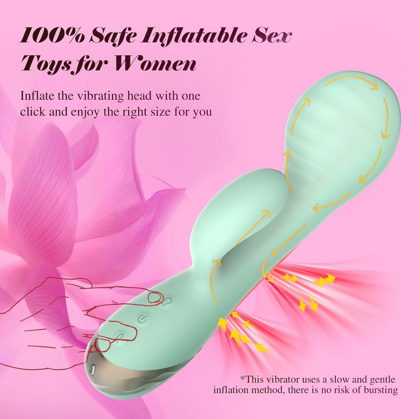 OnyxBloom Smart Pleasure Vibrator Wand - image 5