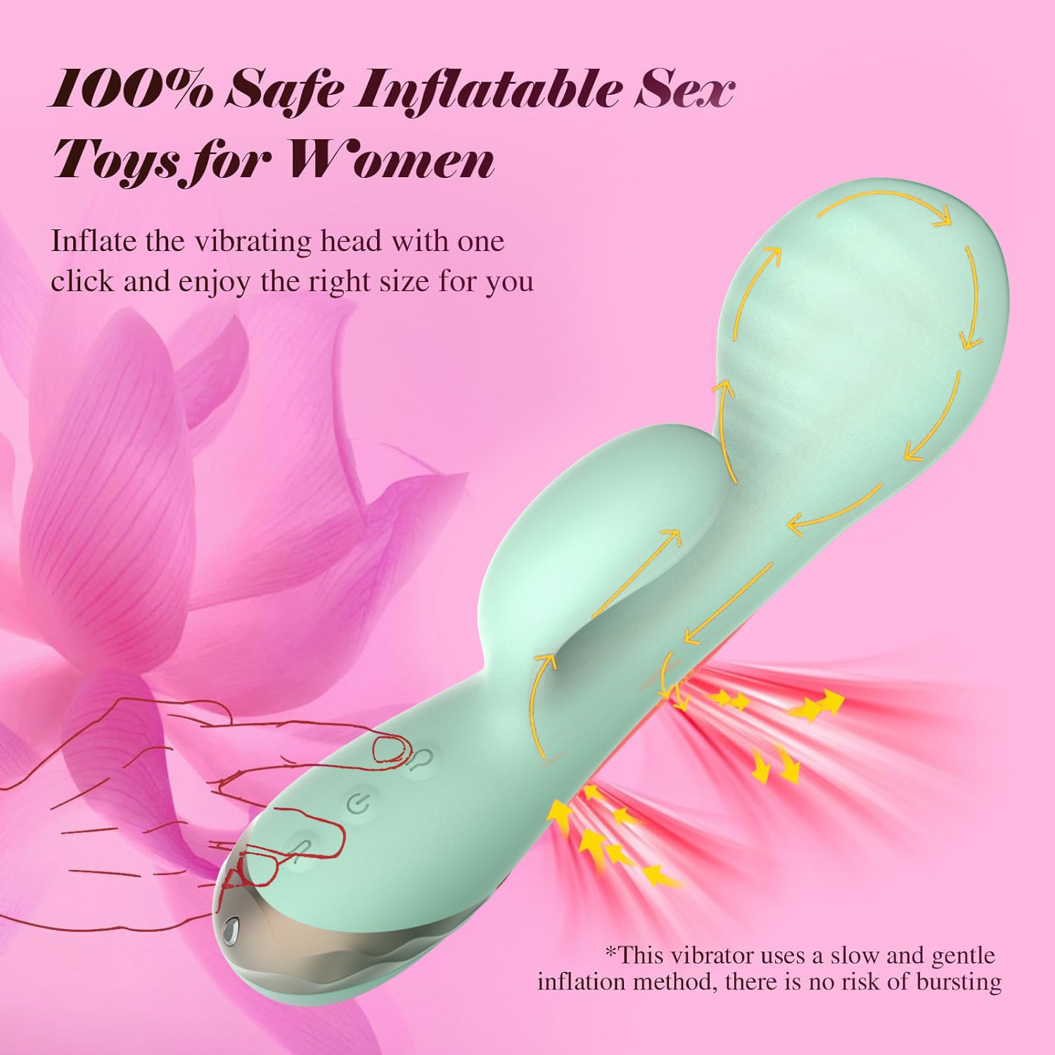 OnyxBloom Smart Pleasure Vibrator Wand - image 5