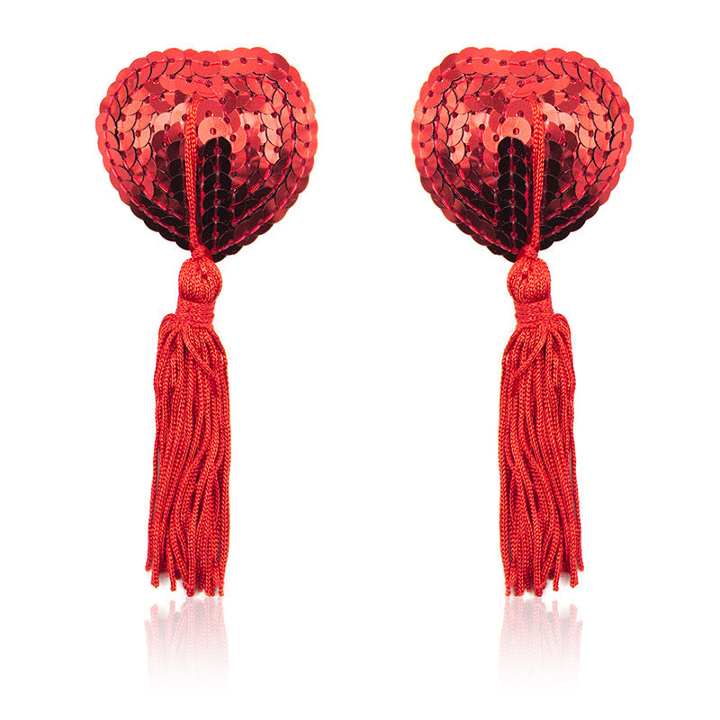 Nipple Tassels - Red - image 1