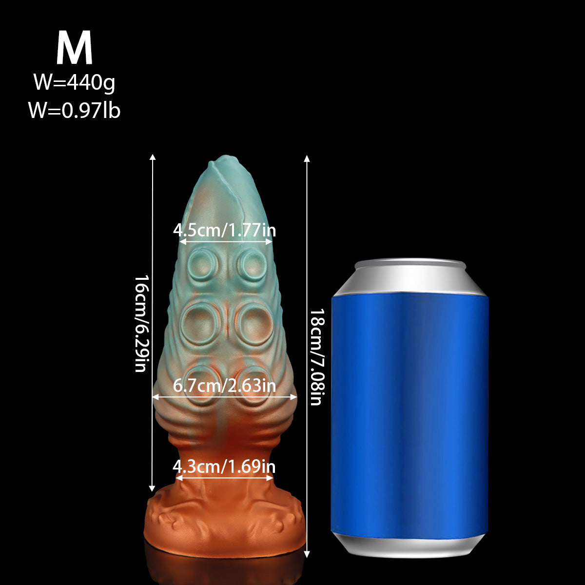 Tentacle Pleasure - Octopus Anal Plug - M - image 4