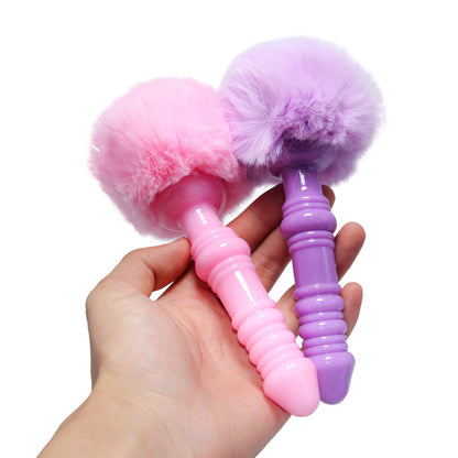Ergonomic Bunny Tail Butt Plug - image 3